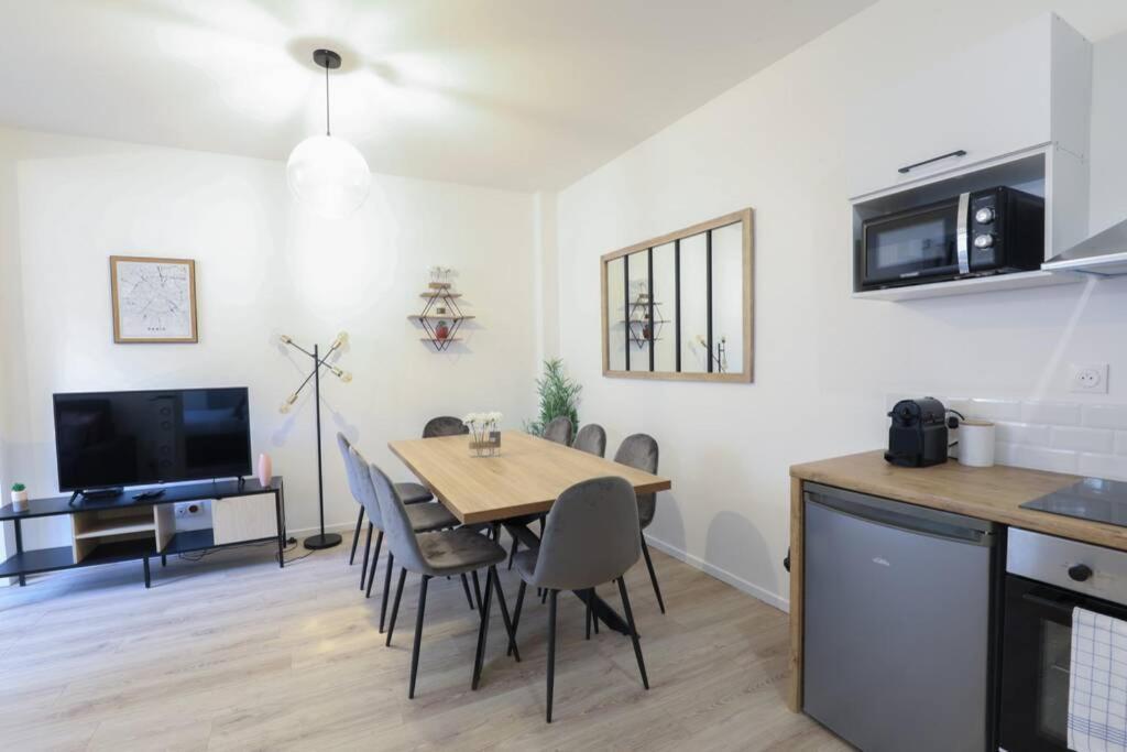 Pois3Fond Large Apartment At Poissonniere - 4P ปารีส ภายนอก รูปภาพ